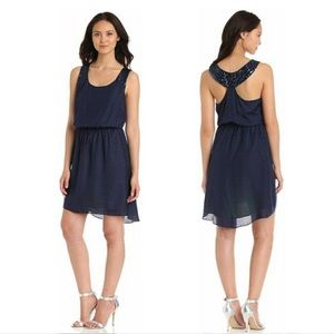 Lilly Pulitzer Calissa Sequin Navy Dress Medium